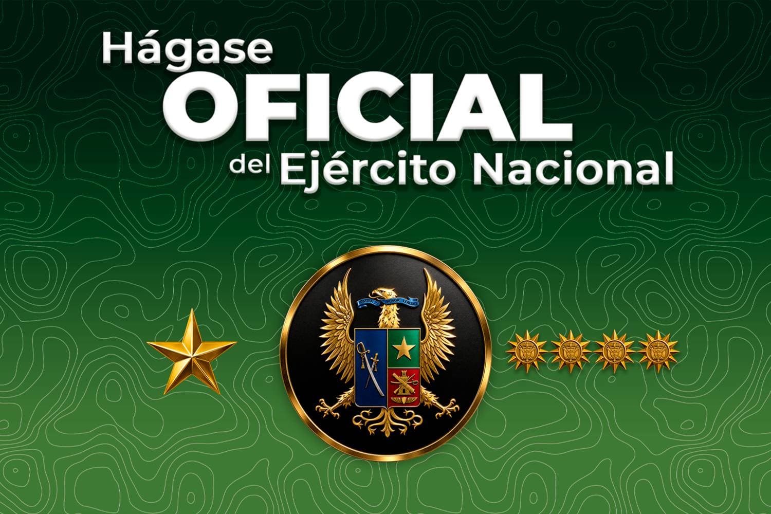 Opción de vinculación para Oficial en el Ejército Nacional de Colombia