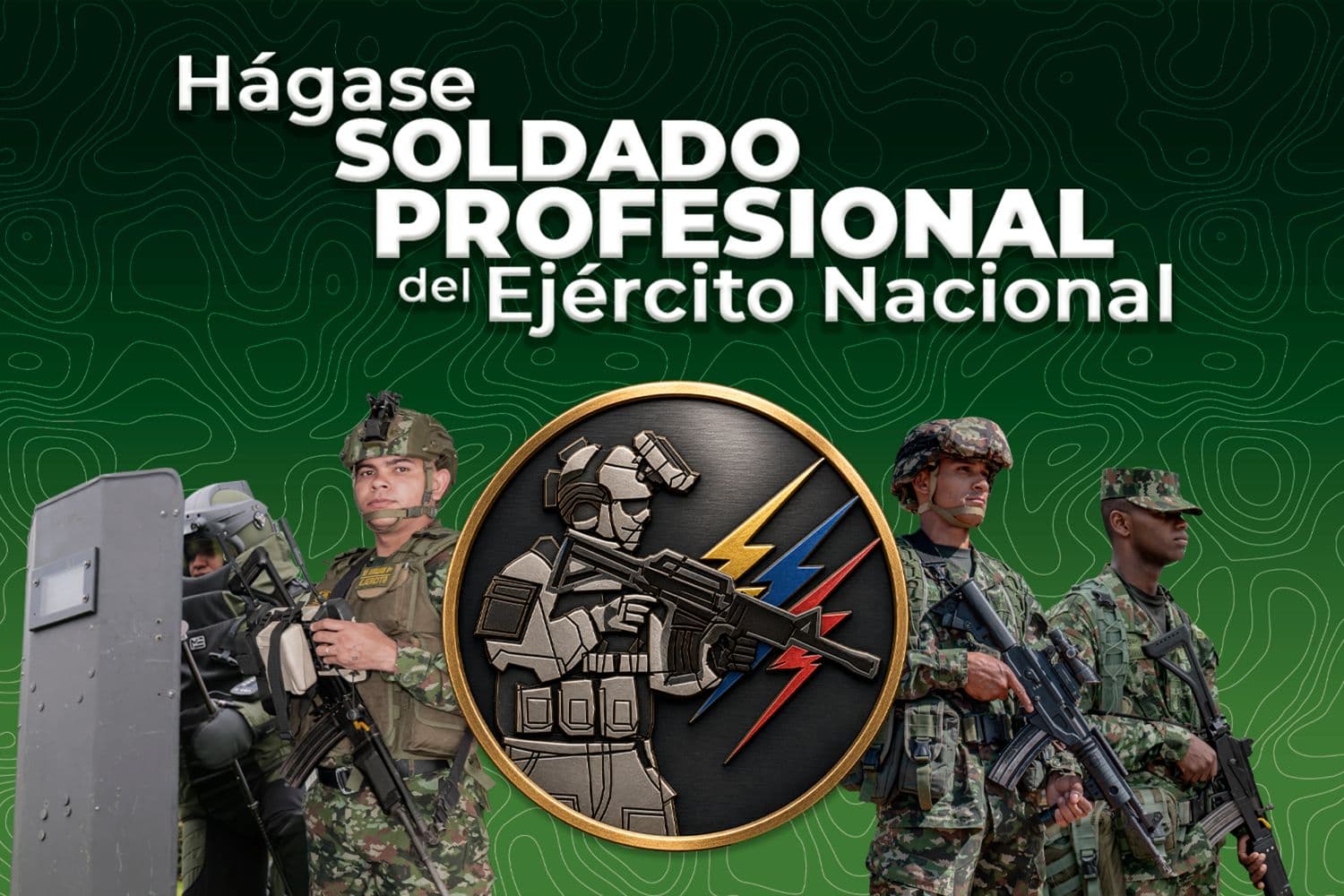 Opción de vinculación para Soldado Profesional en el Ejército Nacional de Colombia